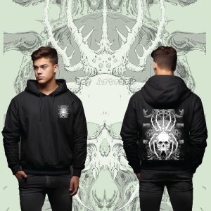 Mens Long Sleeve COTTON TERRY FLECE Drawstring Pullover Hoodie  Printed Graphic Comfy Hooded  New Hudi - 63