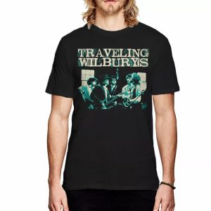 MEN'S COTTON T-SHIRT Travelling print on chest and back side