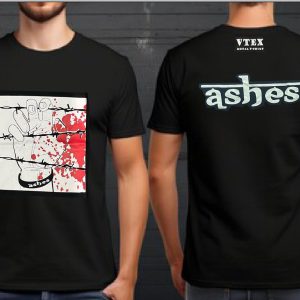 MEN'S COTTON T-SHIRT  ASHES DANGER