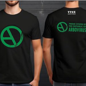 Mens heavy Metal Cotton t - shirt Arbovirus