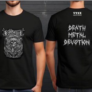 Mens Cotton T-shirt Death Metal Divotion
