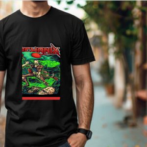 MEN'S COTTON T-SHIRT MECHA COLORFULL