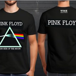 MEN'S COTTON T-SHIRT PINK  FLOYED ONE ONE