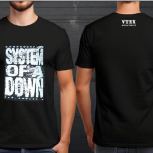 MEN'S COTTON T-SHIRT SYSTEM of a DoWN