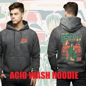 Men's Long Sleeve COTTON inside brush TERRY FLECE - Drawstring Pullover Printed -SOLID - Comfy Hoodie -hudi - Hudy- 99 hudi  1- ACID WASH version