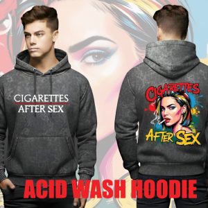 Men's Long Sleeve COTTON inside brush TERRY FLECE - Drawstring Pullover Printed -SOLID - Comfy Hoodie -hudi - Hudy- Cigarate  ACID WASH version